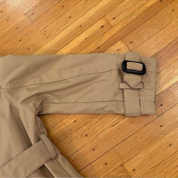 Hawks & Co Outfitters tan/beige toddler trenchcoat jacket - Picture 5 of 6